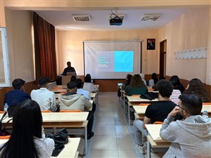Erasmus+ Öğrenci Hareketliliği Programı Hakkında Bilgilendirme Sunumu Yapıldı