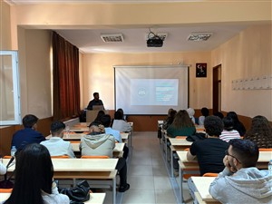 Erasmus+ Öğrenci Hareketliliği Programı Hakkında Bilgilendirme Sunumu Yapıldı