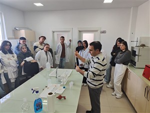 ASÜBTAM ve Gıda İşleme Bölümü Laboratuvarına Teknik Gezi