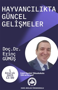 Hayvancılıkta Güncel Gelişmeler Sunumu