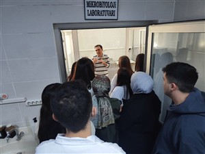 ASÜBTAM ve Gıda İşleme Bölümü Laboratuvarına Teknik Gezi
